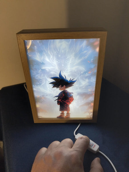 Lampada Fan Art Goku